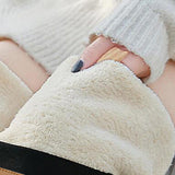 Maxbell Women Fleece Lined Leggings Elastic Tights Trouser Comfortable Thermal Pants L