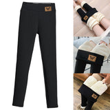 Maxbell Women Fleece Lined Leggings Elastic Tights Trouser Comfortable Thermal Pants XXL