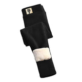 Maxbell Women Fleece Lined Leggings Thick Velvet Tights Stretch Thermal Pant Casual XXXL