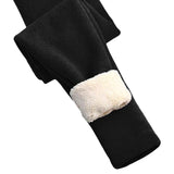 Maxbell Women Fleece Lined Leggings Thick Velvet Tights Stretch Thermal Pant Casual L