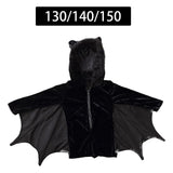 Maxbell Hooded Halloween Bat Costume Fancy Dress Girls Cosplay Boys Carnival 130
