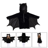 Maxbell Hooded Halloween Bat Costume Fancy Dress Girls Cosplay Boys Carnival 130