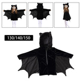 Maxbell Hooded Halloween Bat Costume Fancy Dress Girls Cosplay Boys Carnival 130