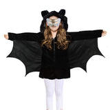 Maxbell Hooded Halloween Bat Costume Fancy Dress Girls Cosplay Boys Carnival 150