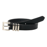Maxbell Fashion Women Belt Waistband Trouser Female PU Leather Waist Belt Dress Black