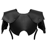 Maxbell Mens Steampunk Shoulder PU Leather Body Chest Medieval