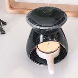 Maxbell Tealight Candle Holder Melt Bedroom Yoga Warmer Essential Oil Burner