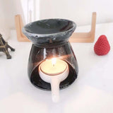 Maxbell Tealight Candle Holder Melt Bedroom Yoga Warmer Essential Oil Burner