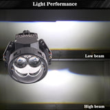 Maxbell led Lens Headlight High Brightness light 5500K Replacement