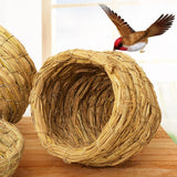 Maxbell Handwoven Bird Nest Bed Comfortable Breathable for Breeding Garden Patio L