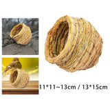 Maxbell Handwoven Bird Nest Bed Comfortable Breathable for Breeding Garden Patio S