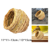 Maxbell Handwoven Bird Nest Bed Comfortable Breathable for Breeding Garden Patio S