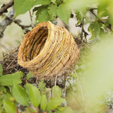 Maxbell Handwoven Bird Nest Bed Comfortable Breathable for Breeding Garden Patio S