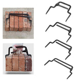 Maxbell Brick Steel Clamp Reusable Sturdy Portable Clamping Supplies Heavy Duty S
