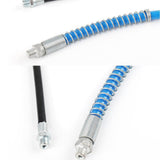 Maxbell greasing Gun Hoses Professional Accessories Manual greasing Tools Kit Fitting Blue 60cm