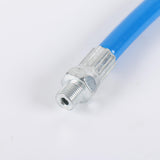 Maxbell greasing Gun Hoses Professional Accessories Manual greasing Tools Kit Fitting Blue 70cm