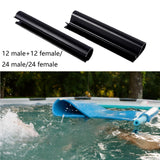 Maxbell 24x pool lid Clamps for clothes Greenhouse Film Cover Clips female and male