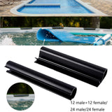 Maxbell 24x pool lid Clamps for clothes Greenhouse Film Cover Clips female and male