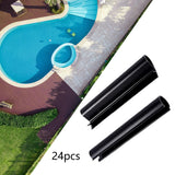 Maxbell 24x pool lid Clamps for clothes Greenhouse Film Cover Clips female and male