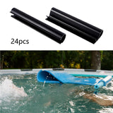 Maxbell 24x pool lid Clamps for clothes Greenhouse Film Cover Clips female and male