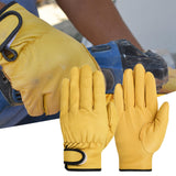 Maxbell 1 Pair Gardening Gloves High Dexterity Breathable for Rose Pruning Thorn  XL