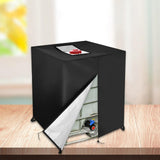 Maxbell IBC Water Tank Protective Cover Waterproof Ton Barrel Cover Dustproof Black 300L
