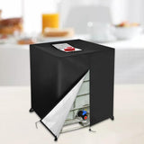 Maxbell IBC Water Tank Protective Cover Waterproof Ton Barrel Cover Dustproof Black 600L