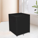 Maxbell IBC Water Tank Protective Cover Waterproof Ton Barrel Cover Dustproof Black 800L