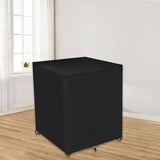 Maxbell IBC Water Tank Protective Cover Waterproof Ton Barrel Cover Dustproof Black 800L
