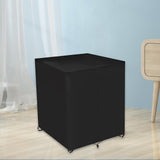 Maxbell IBC Water Tank Protective Cover Waterproof Ton Barrel Cover Dustproof Black 1000L