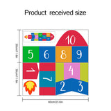 Maxbell Hopscotch Floor Stickers Lattice Number Game Kindergarten Children Game Toy B
