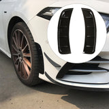 Maxbell Front Bumper Air Outlet Trim Cover for Mercedes-Benz A Class W177 Black