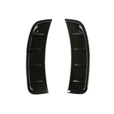 Maxbell Front Bumper Air Outlet Trim Cover for Mercedes-Benz A Class W177 Black