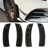 Maxbell Front Bumper Air Outlet Trim Cover for Mercedes-Benz A Class W177 Black