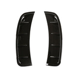 Maxbell Front Bumper Air Outlet Trim Cover for Mercedes-Benz A Class W177 Black
