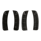 Maxbell Front Bumper Air Outlet Trim Cover for Mercedes-Benz A Class W177 Black