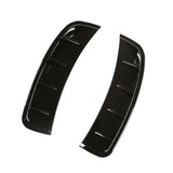 Maxbell Front Bumper Air Outlet Trim Cover for Mercedes-Benz A Class W177 Black