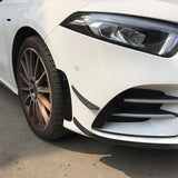 Maxbell Front Bumper Air Outlet Trim Cover for Mercedes-Benz A Class W177 Black