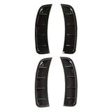 Maxbell Front Bumper Air Outlet Trim Cover for Mercedes-Benz A Class W177 Black