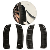 Maxbell Front Bumper Air Outlet Trim Cover for Mercedes-Benz A Class W177 Black