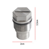 Maxbell Vehicles Fuel Rail Plug Valve for Chevy 2004-2010 6.6L Accessories