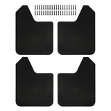 Maxbell 4Pack Mudflaps Flaps Front and Rear Black Universal for Truck Pickup Car
