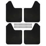 Maxbell 4Pack Mudflaps Flaps Front and Rear Black Universal for Truck Pickup Car