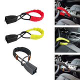Maxbell Automotive Car Steering Wheel Lock Seat lock Quick to Fit and Remove Red