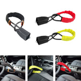 Maxbell Automotive Car Steering Wheel Lock Seat lock Quick to Fit and Remove Red