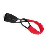 Maxbell Automotive Car Steering Wheel Lock Seat lock Quick to Fit and Remove Red