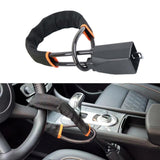 Maxbell Automotive Car Steering Wheel Lock Seat lock Quick to Fit and Remove Black