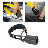 Maxbell Automotive Car Steering Wheel Lock Seat lock Quick to Fit and Remove Black