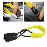 Maxbell Automotive Car Steering Wheel Lock Seat lock Quick to Fit and Remove Yellow