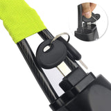 Maxbell Automotive Car Steering Wheel Lock Seat lock Quick to Fit and Remove Yellow